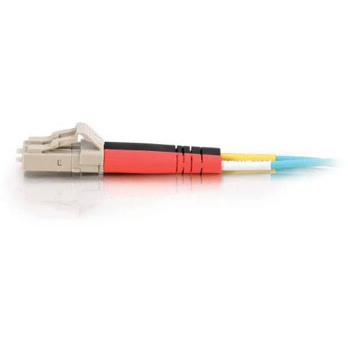 9M LC-LC OM3 Duplex Multimode Fiber Optic Cable Z690716