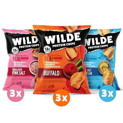 Protein Chips Variety Pack, 1.34oz Bags (Pack of 12) H60969