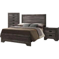Weather Gray 3 Piece King Bed, Chest & Nightstand Suite C301771