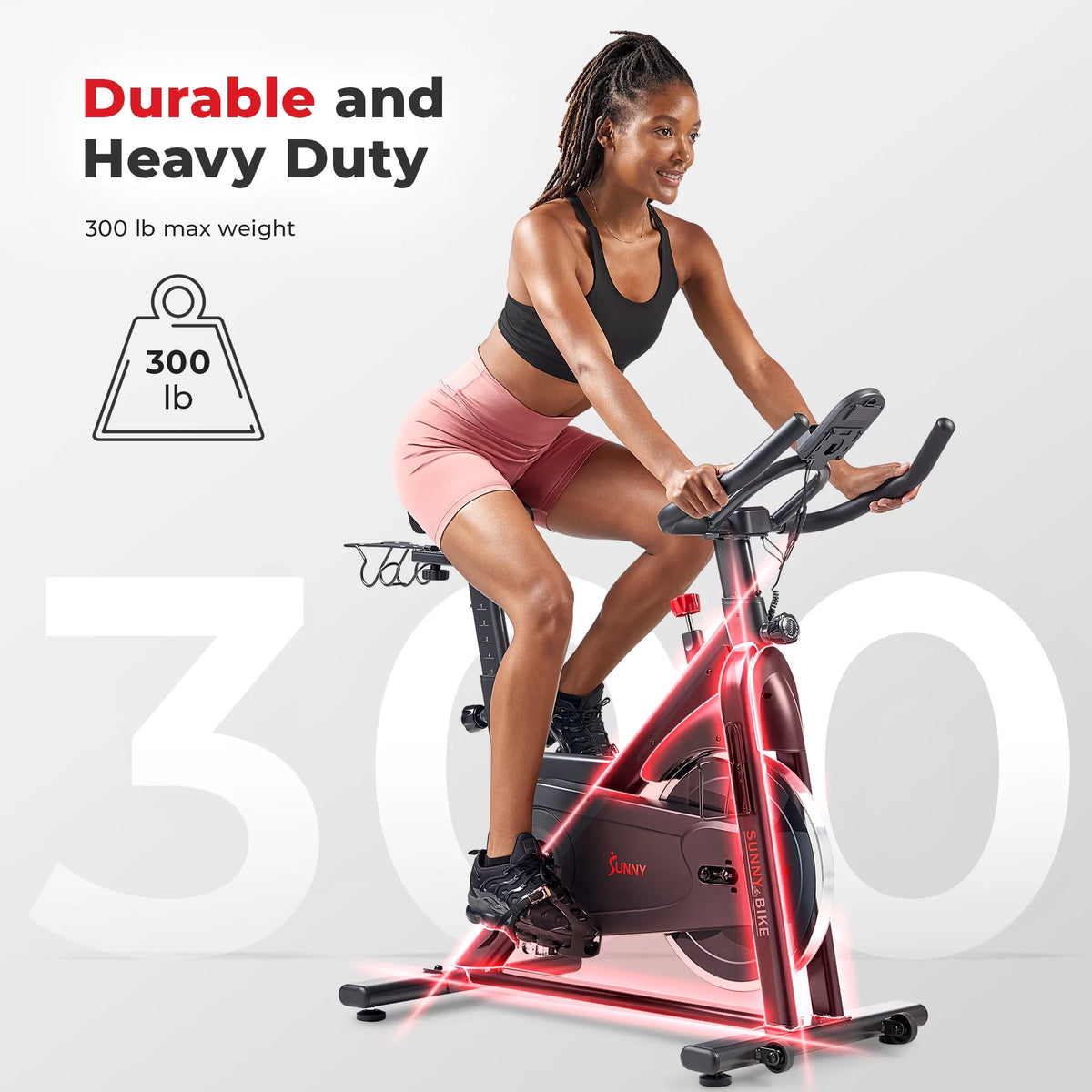 Indoor Exercise Bike with Device Mount P4847