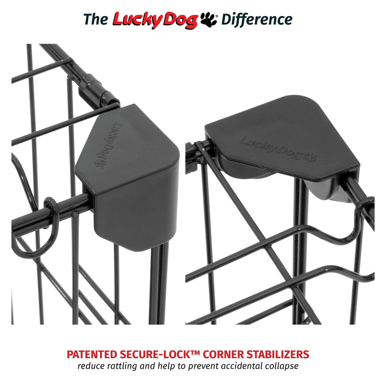 36 inch Sliding Double Door Wire Dog Crate Q344