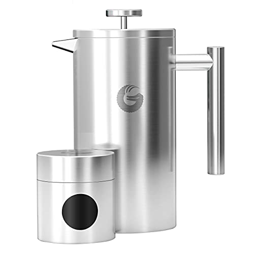 34oz Double Insulated Stainless Steel French Press F12220