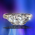GIA Certified Radiant Cut Engagement Ring 2.25 Carat E Color VS1 N243672