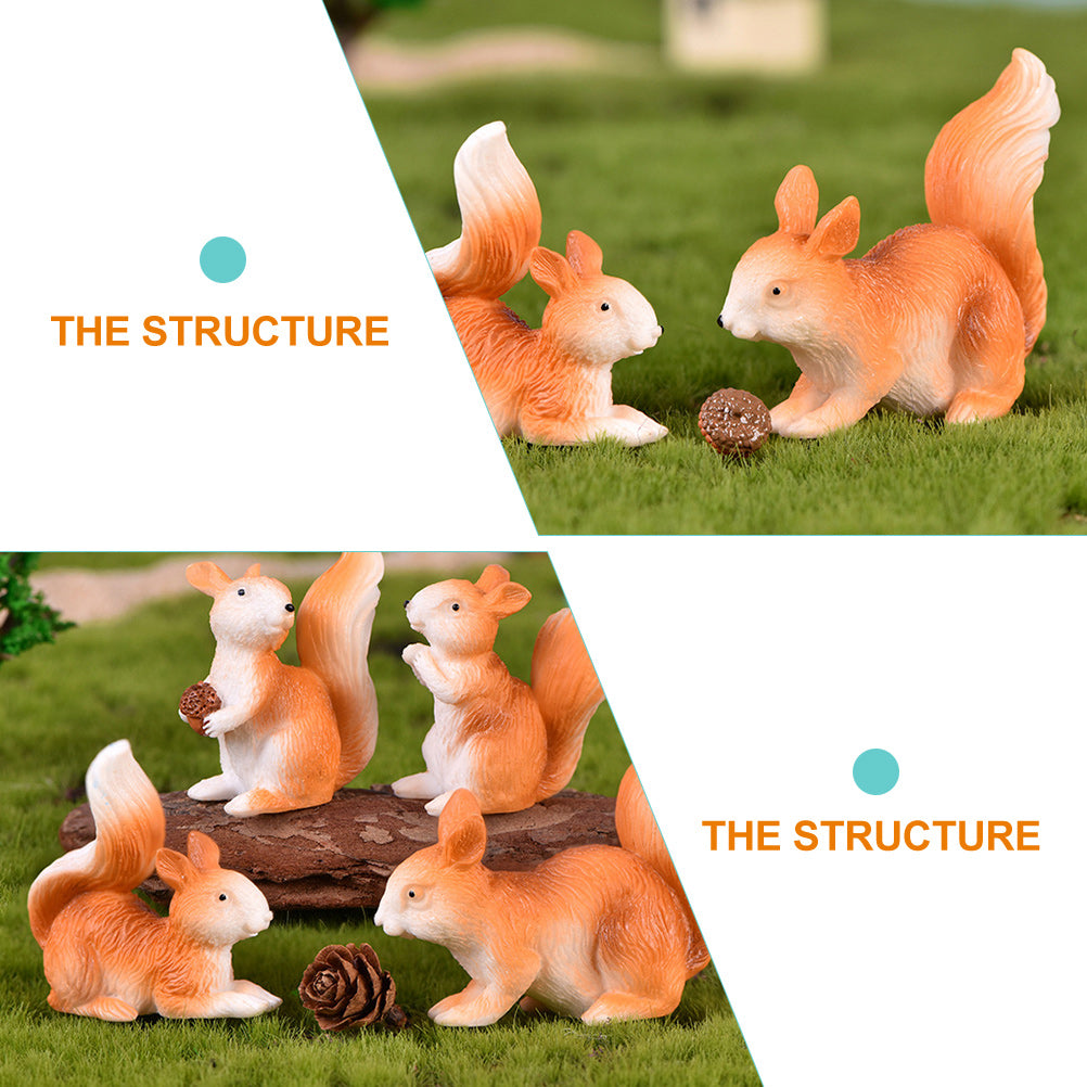 32 Pcs Resin Miniature Doll House Accessories S329808