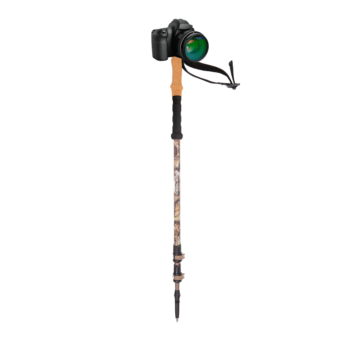 Carbon Fiber Monopod Walking Sticks with Adjustable Quick Locks - 2 Pack F1558