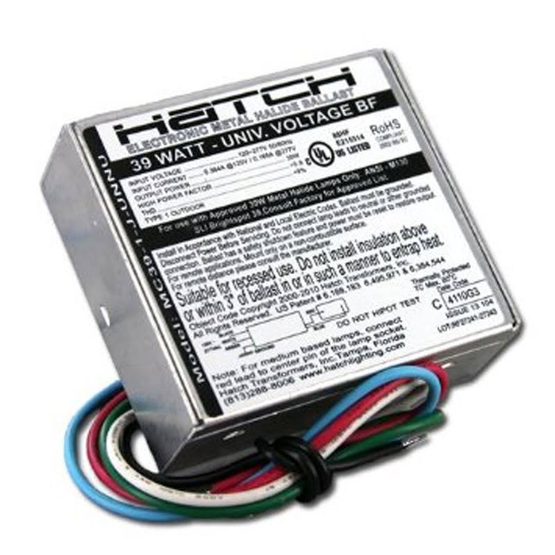 Electronic HID Ballast 39 Watts 120V-277V X72599