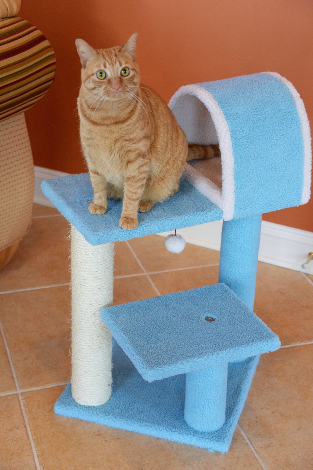 Sky Blue Cat Tree S6282