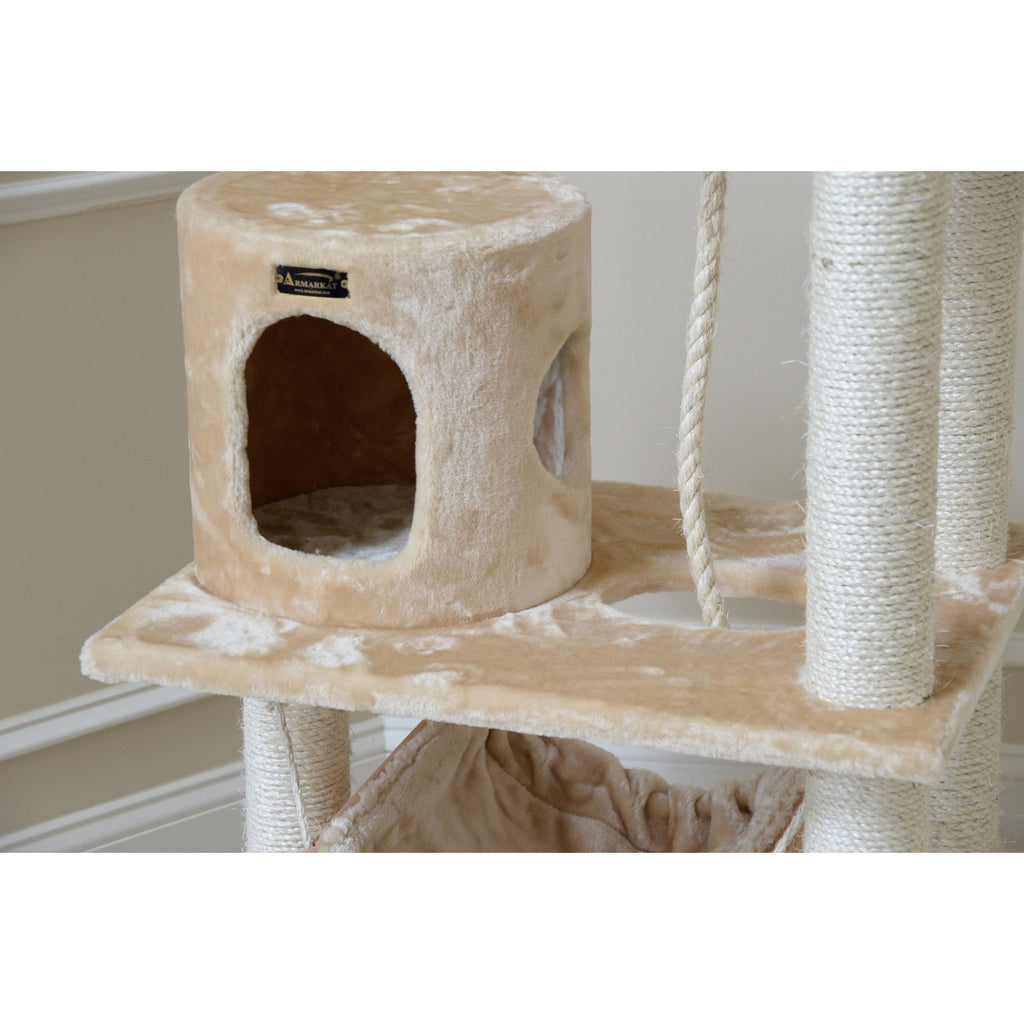 Beige 62 inch Cat Tree J219284