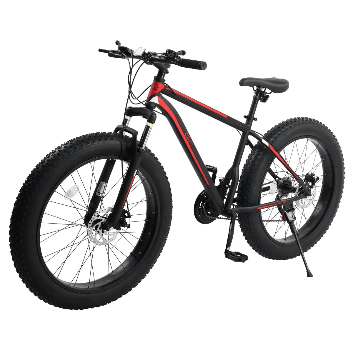 26 Fat Tire Mountain Bike 21 Speed High Carbon Steel Frame M2119