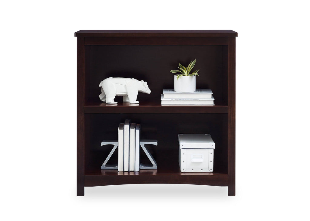 Grey 2-Shelf Bookcase B21058