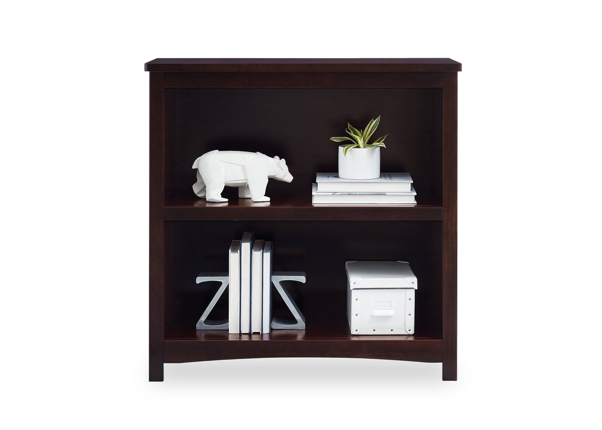 Grey 2-Shelf Bookcase B21058