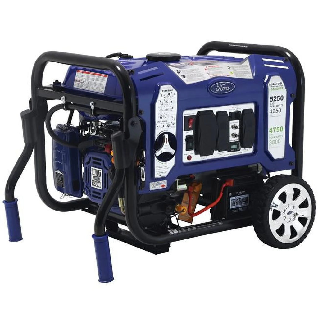 5,250-Watt Dual Fuel Portable Generator X1715