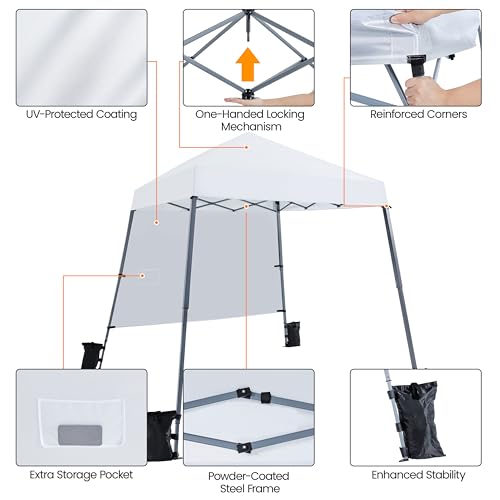 Blue 10x10 Pop Up Canopy Tent with Backpack P15147