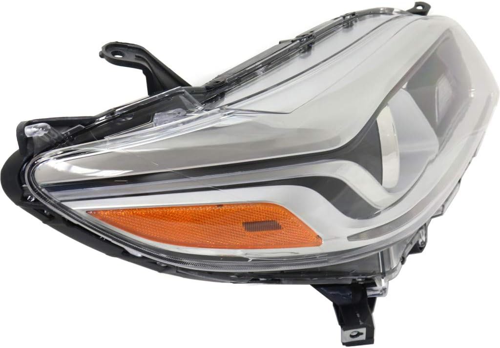 Passenger Side Halogen Headlight for Toyota Sienna 2015-2017 B725