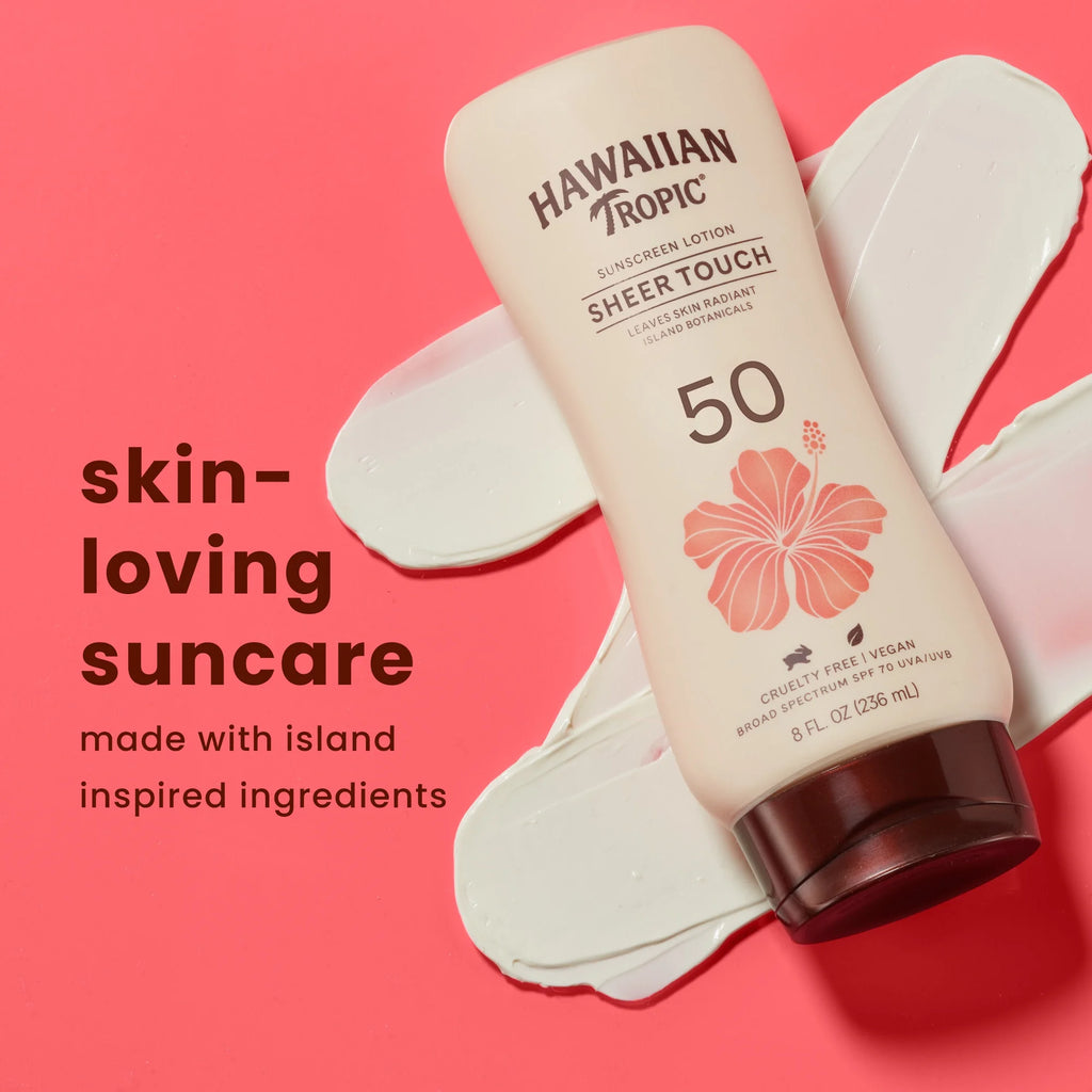 Sheer Touch Ultra Radiance Sunscreen Lotion SPF 50, 8oz D780