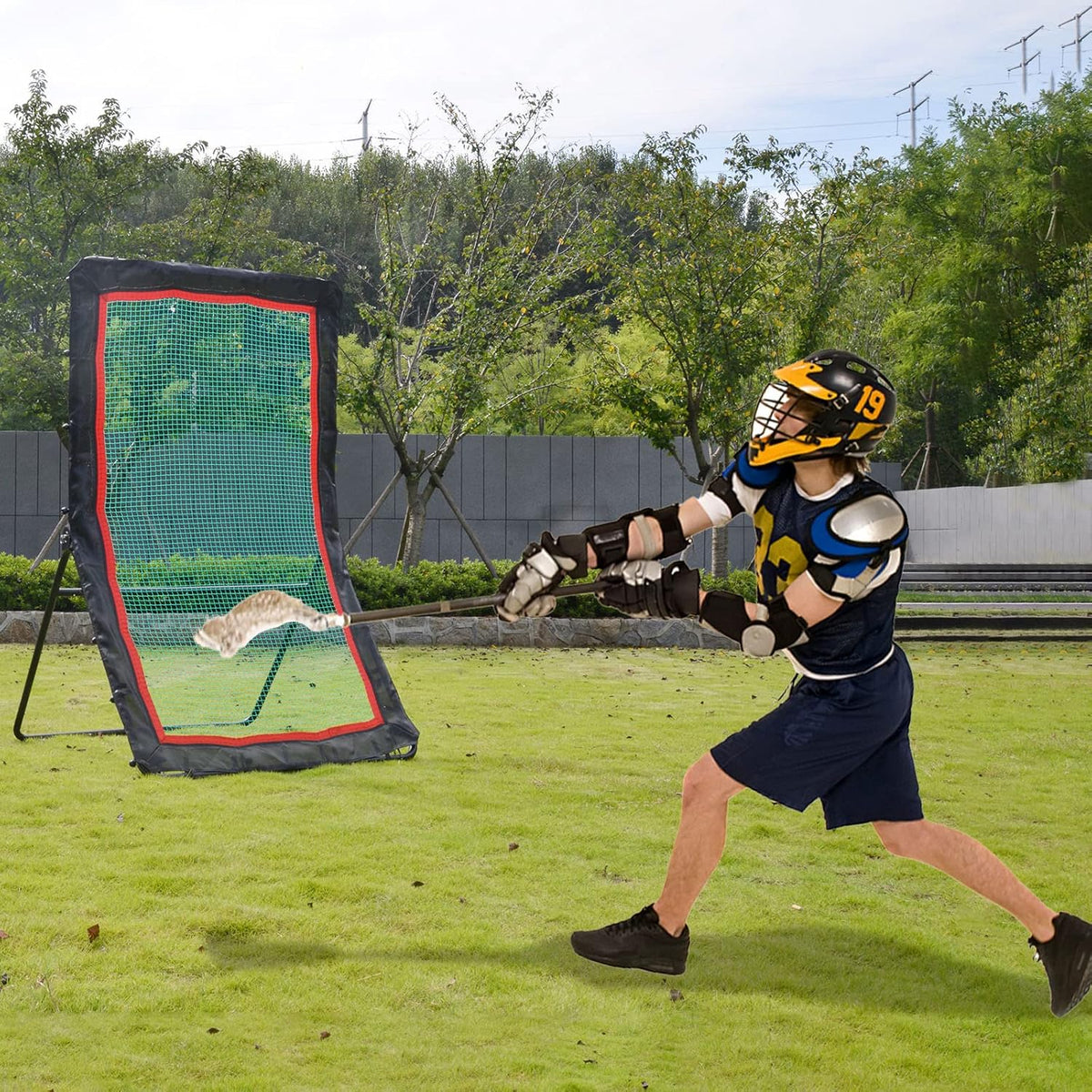 4X7FT Baseball Softball Rebounder Net U672