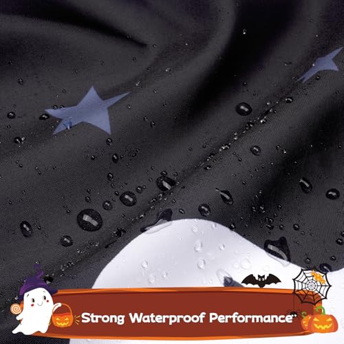 4Pcs Christmas Shower Curtain Set with Non-Slip Rugs, Toilet Lid Cover and Bath Mat G122345