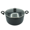 30cm Aluminum Stock Pot with Lid H744867