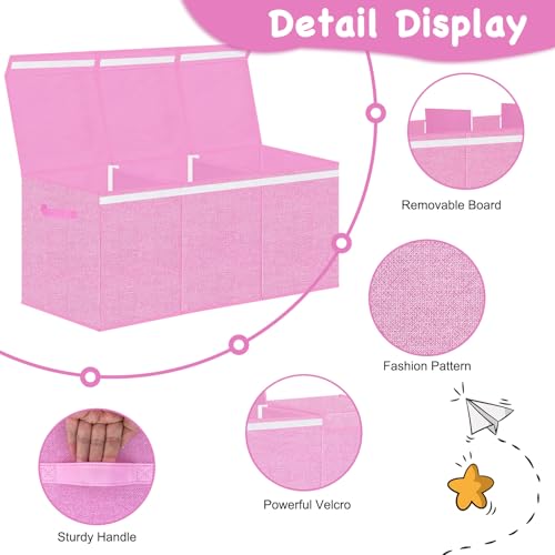 Extra Large Collapsible Kids Toy Storage Organizer Box F77224