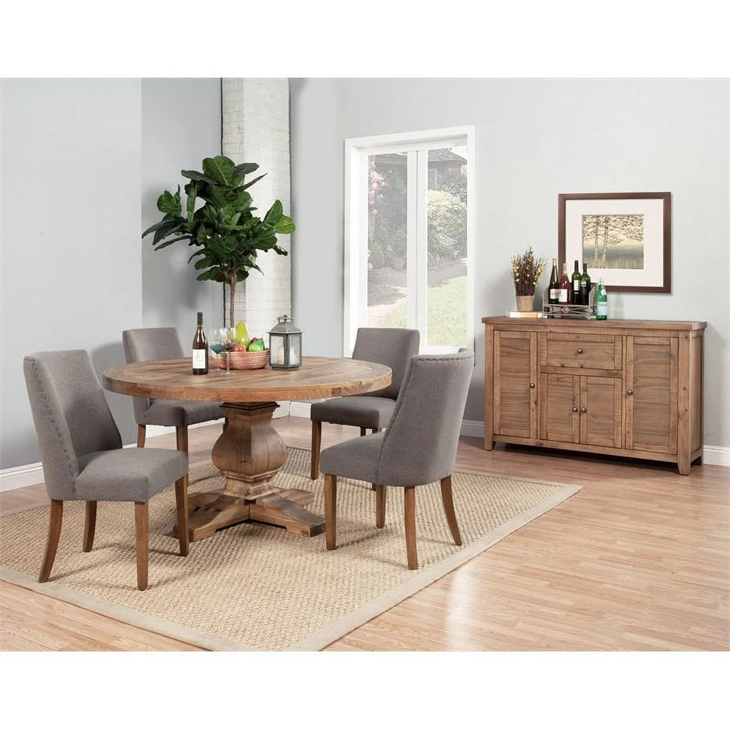 5 Piece Dining Set with Round Table and 4 Chairs K72818
