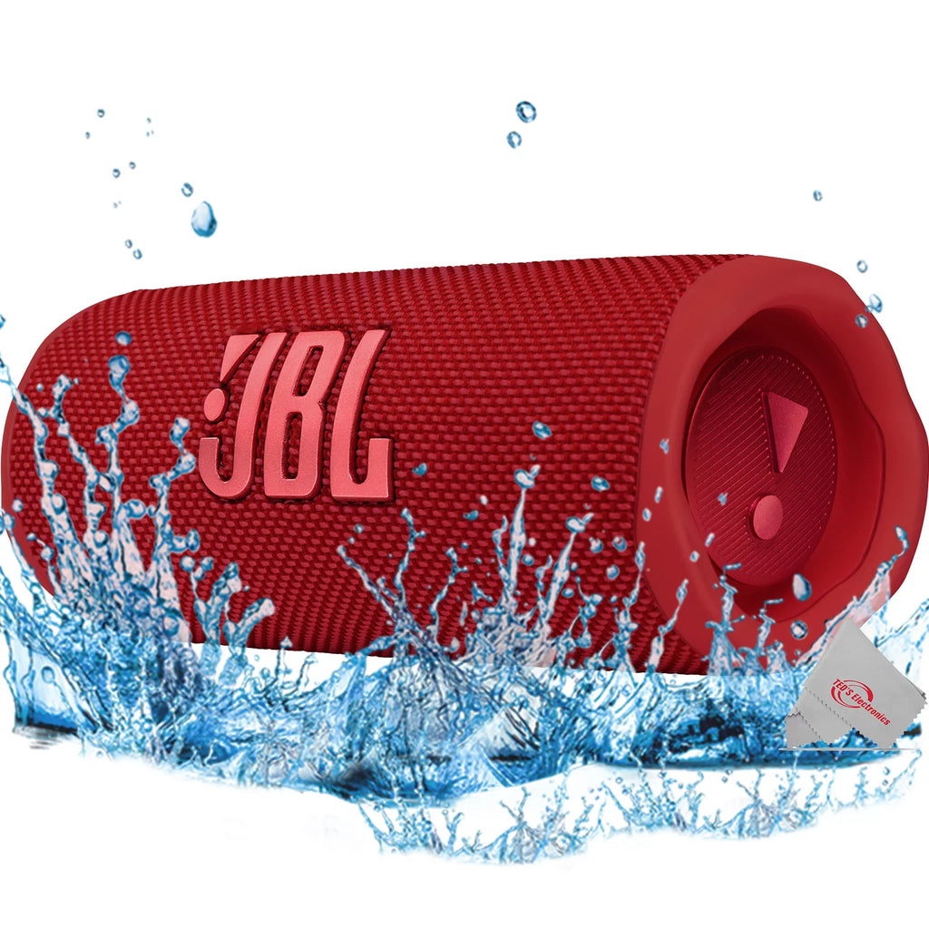 2x Wireless Portable Waterproof Speaker - Red H912762