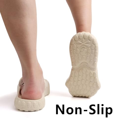 Skull Slides Sandals Open Toe Slip On W550451