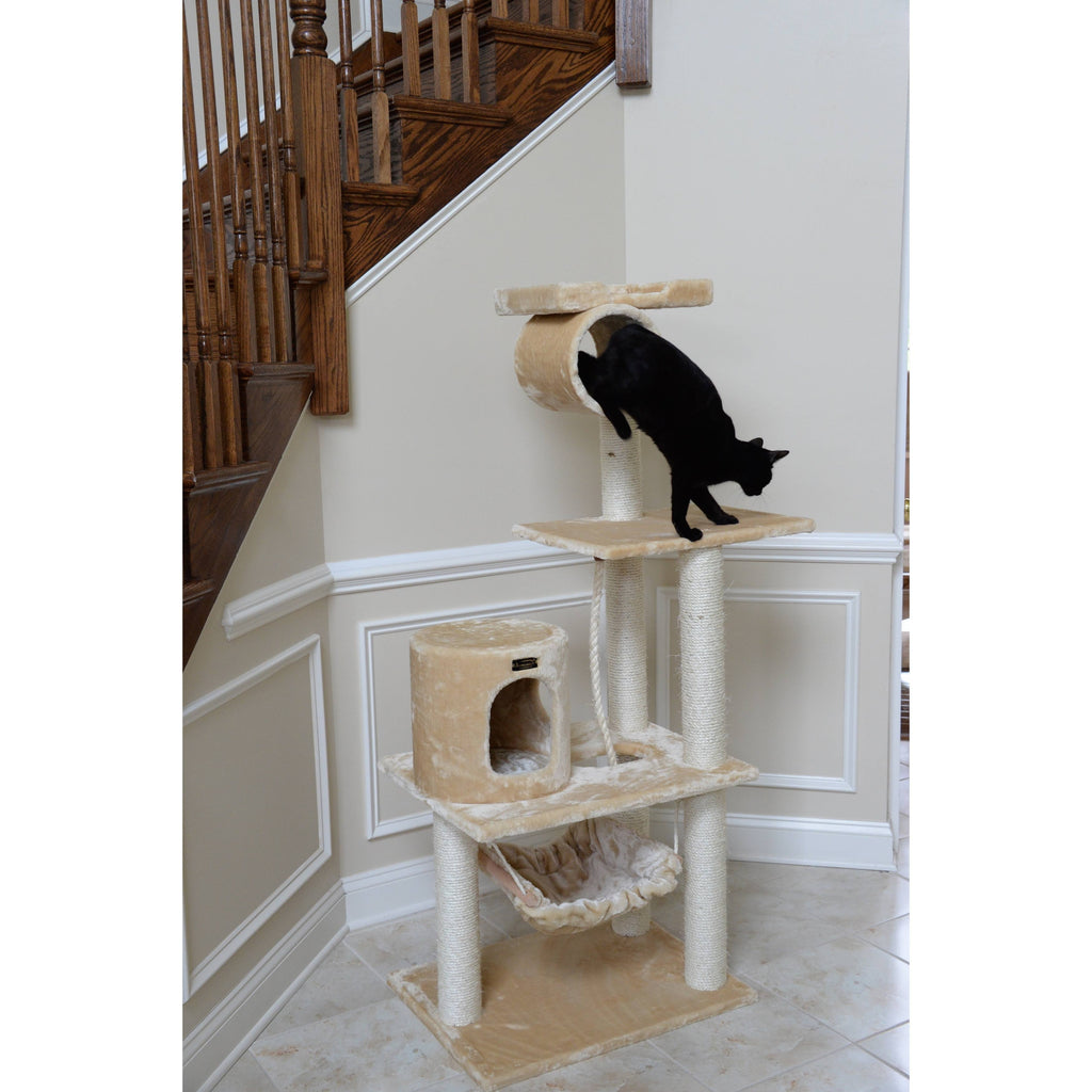 Beige 62 inch Cat Tree J219284
