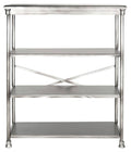 Large Bookcase, Silver U2697