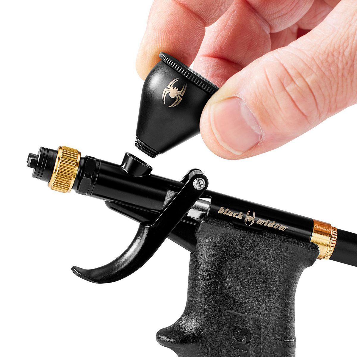 0.3 mm, 0.5 mm Dual-Action Gravity-Feed Airbrush D348184