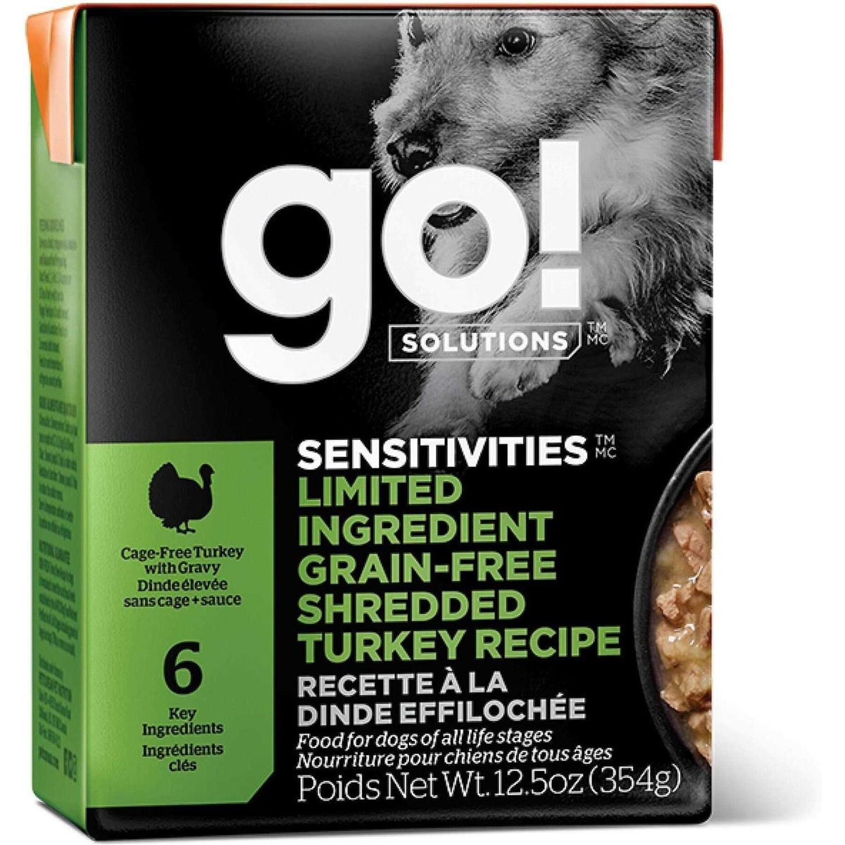 Grain-Free Shredded Turkey Wet Dog Food O8138