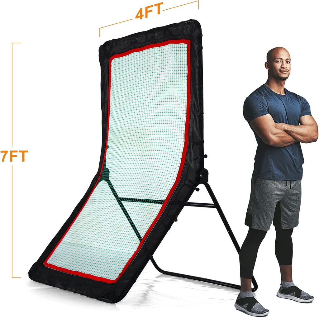4X7FT Baseball Softball Rebounder Net U672