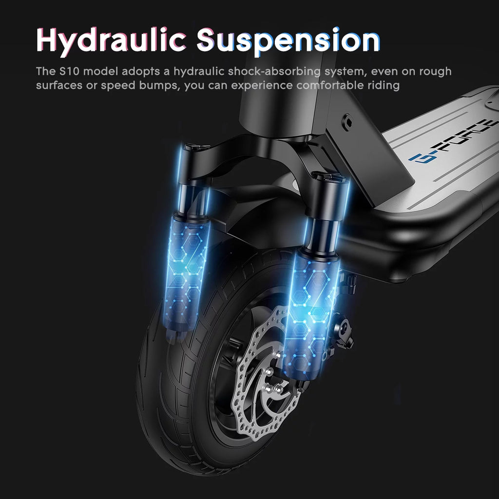 500W Foldable Electric Scooter with 10 Fat Tires Z109127