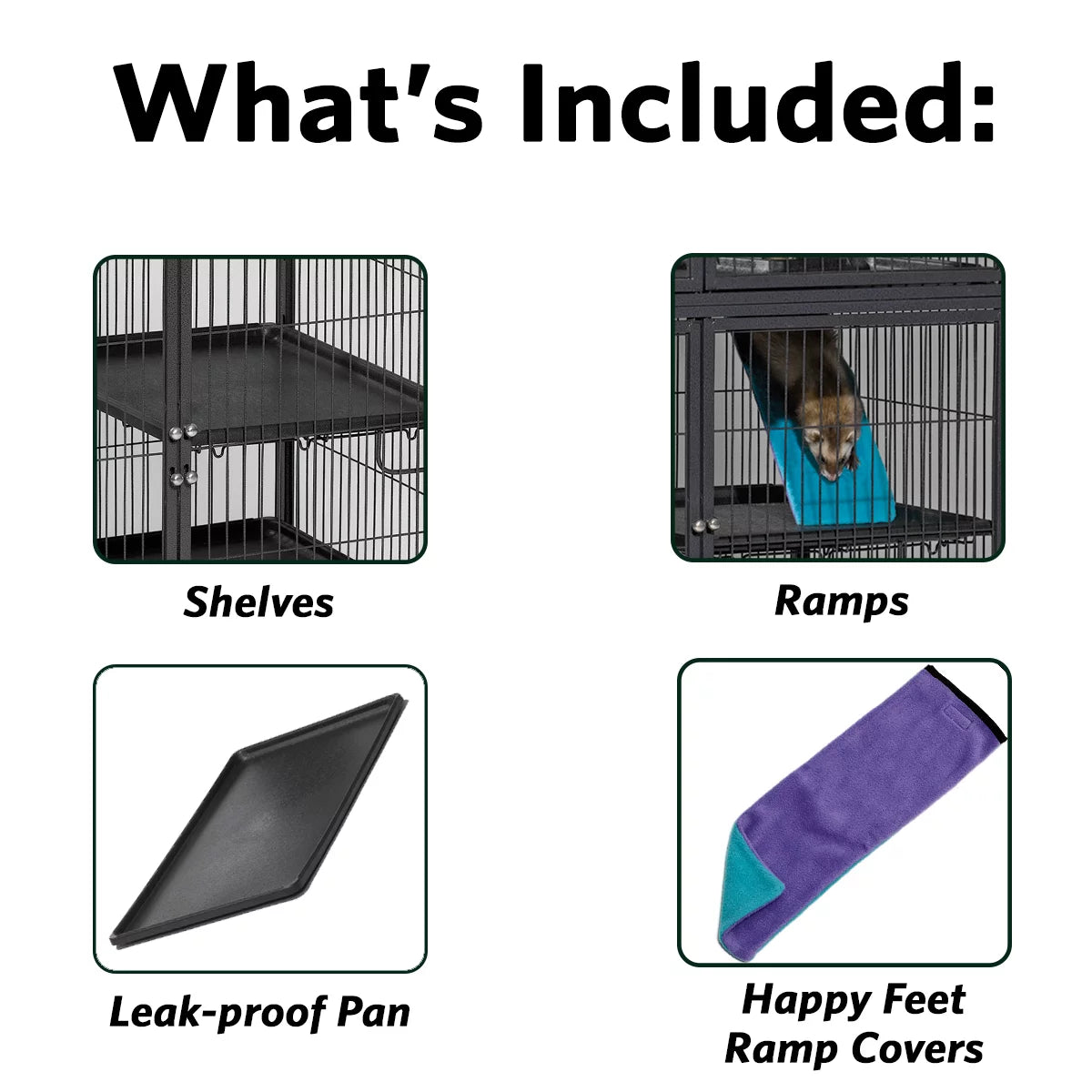 Double Unit Small Animal Cage C840950