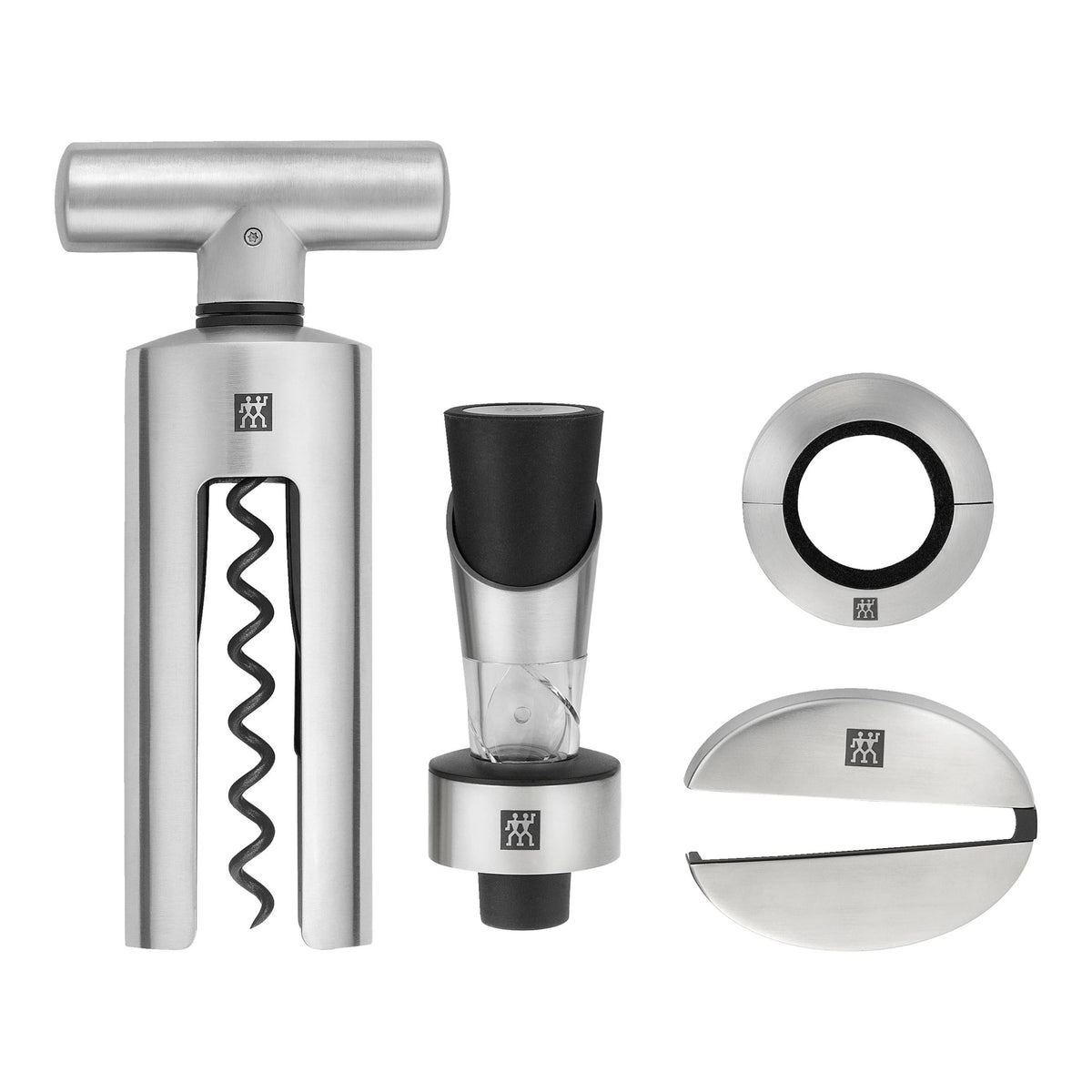 4pc Stainless Steel Wine Tool Set N218