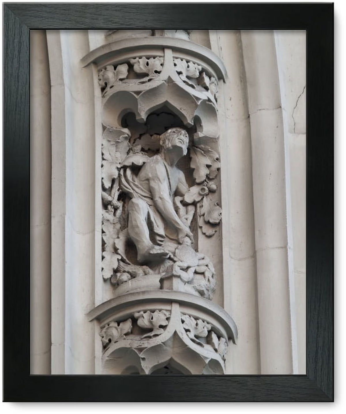 Framed Print: Architectural Details, The Woolworth Building, New York A518