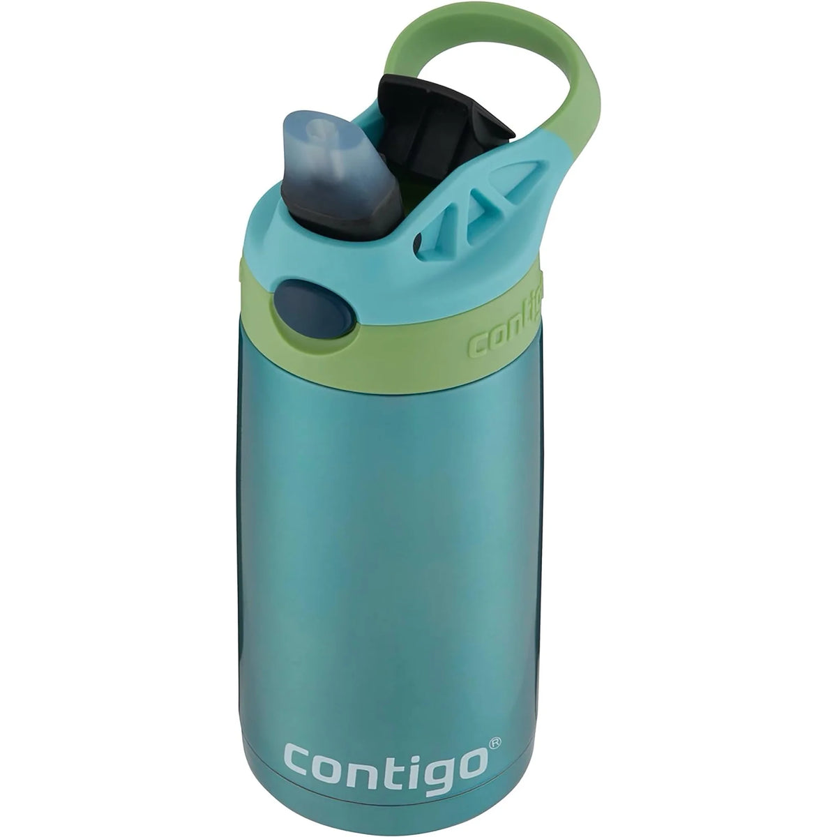 13oz Kids Stainless Steel Water Bottle with Straw R845915
