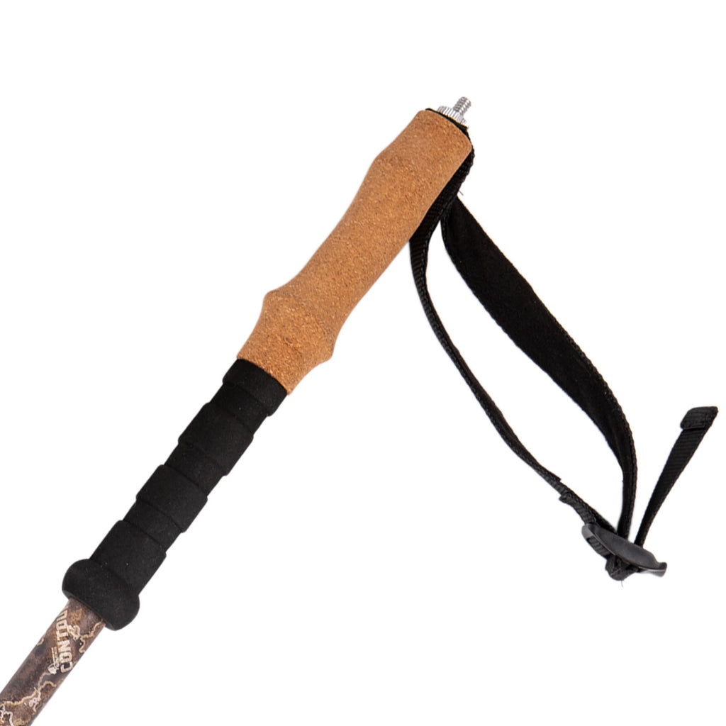 Carbon Fiber Monopod Walking Sticks with Adjustable Quick Locks - 2 Pack F1558