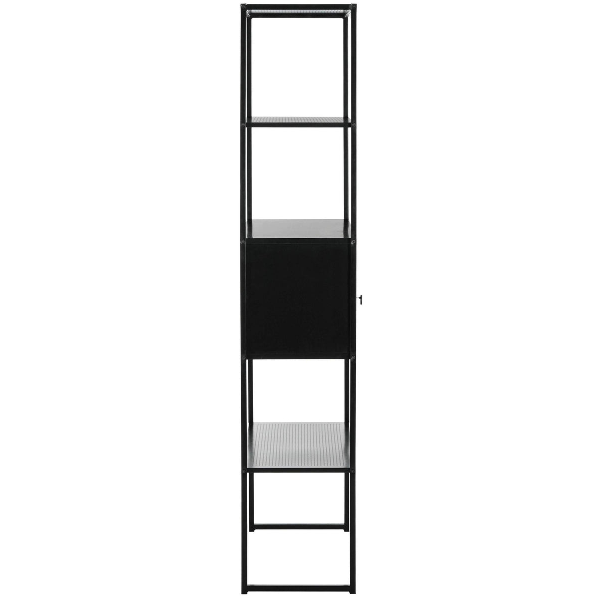 Black Storage Bookshelf H229054