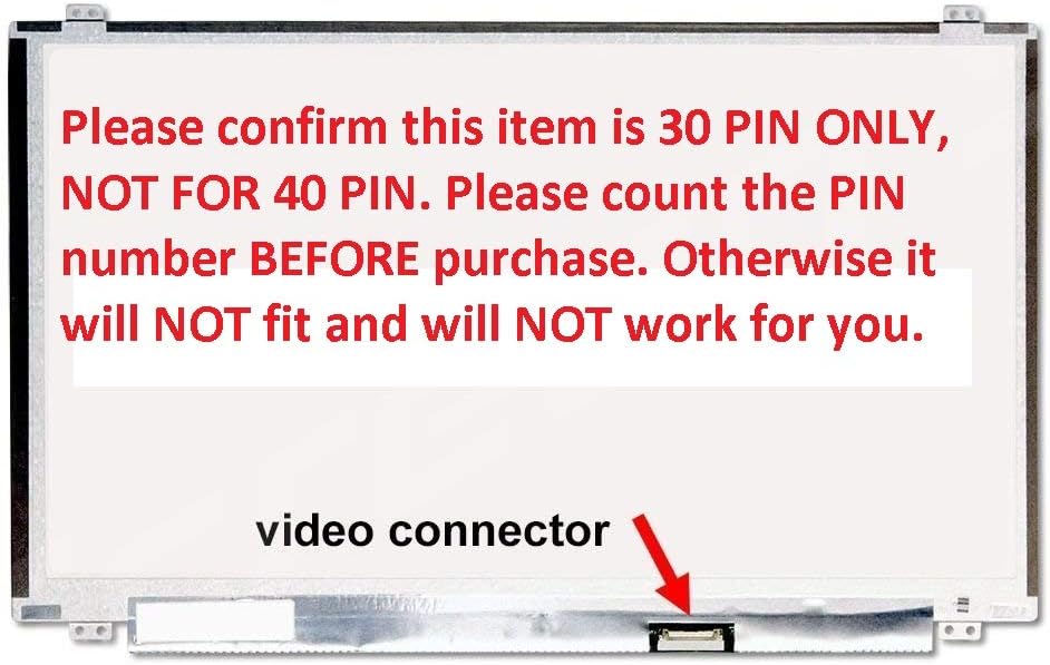 15.6" Full-HD LED LCD Screen Display Pack of 2 Q309
