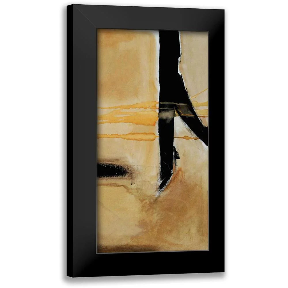 Black Modern Framed Art Print O22639