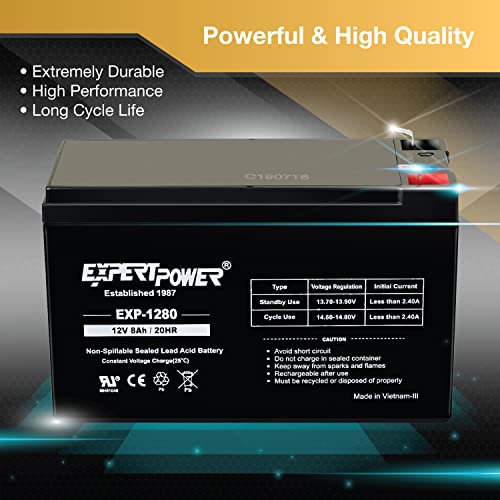 12V 8AH Sealed Lead Acid Battery F76720