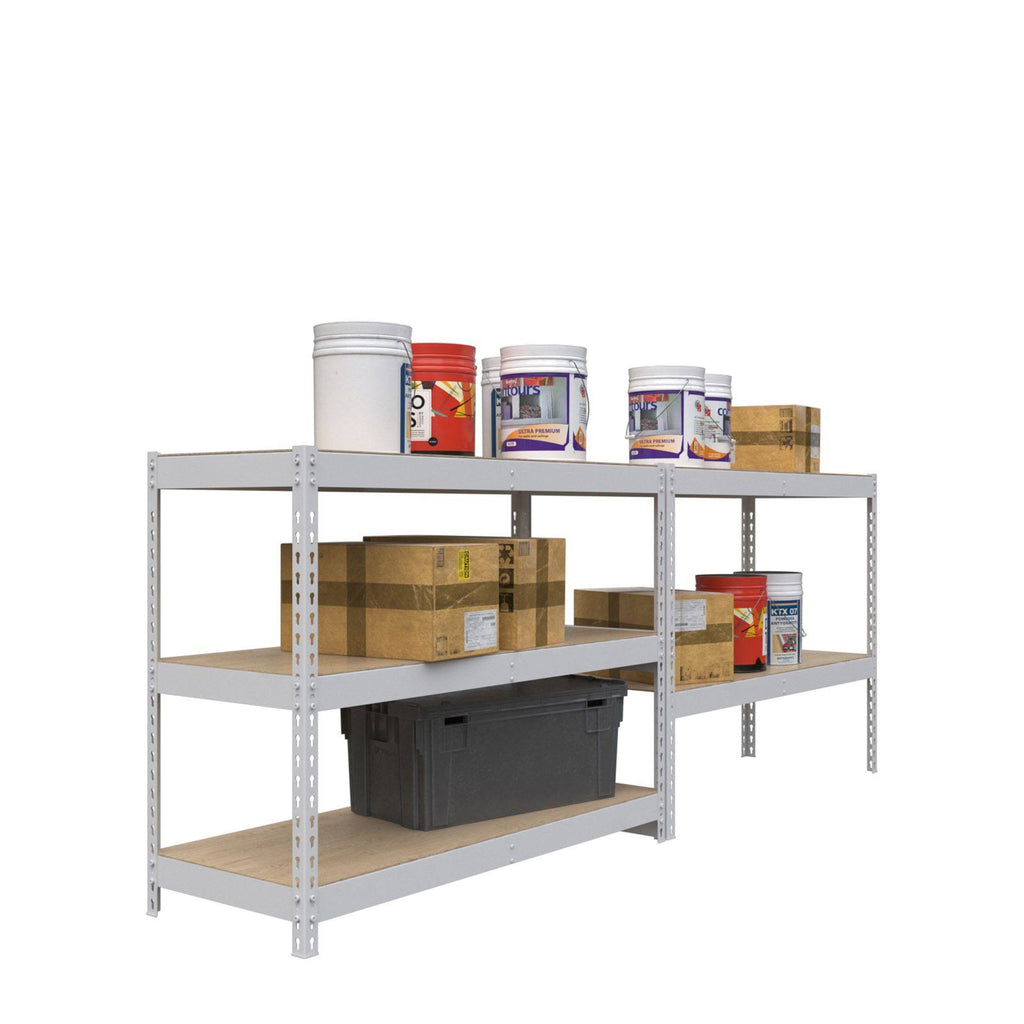 18x 60x22 x 72x22 Modular Shelving - White S322