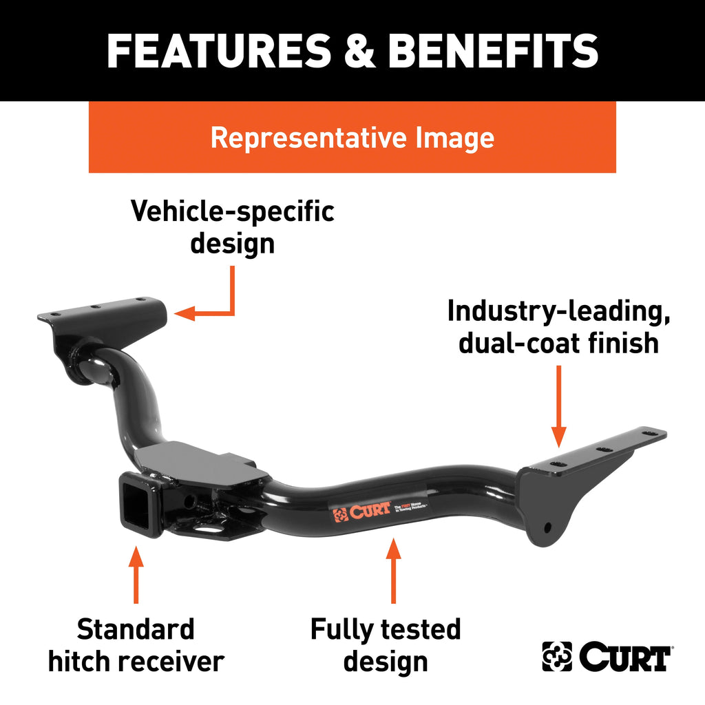 Class 3 Trailer Hitch with installation hardware Y5456