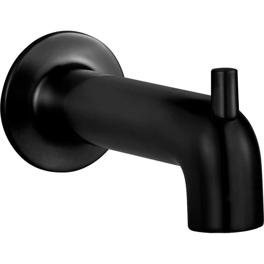 Matte Black Tub Spout X529