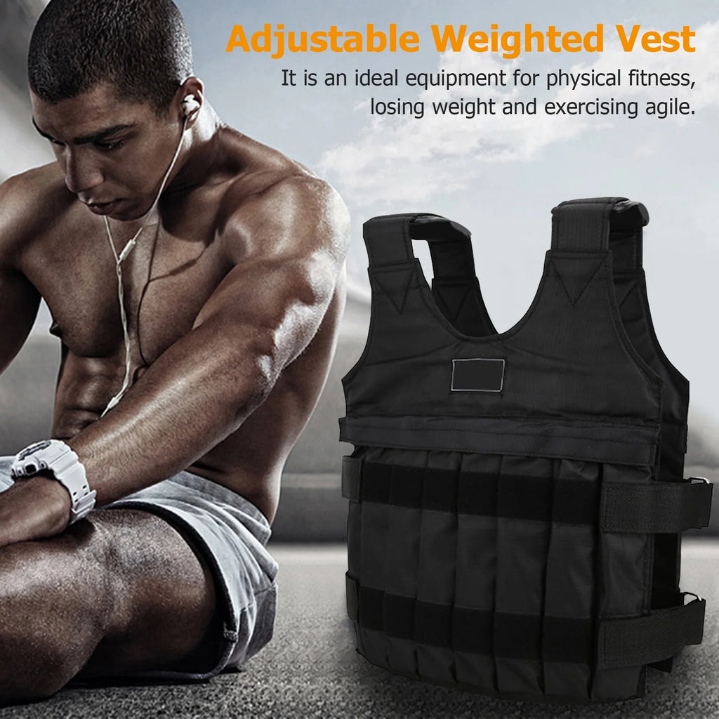 Adjustable Weighted Vest (Black) F3911