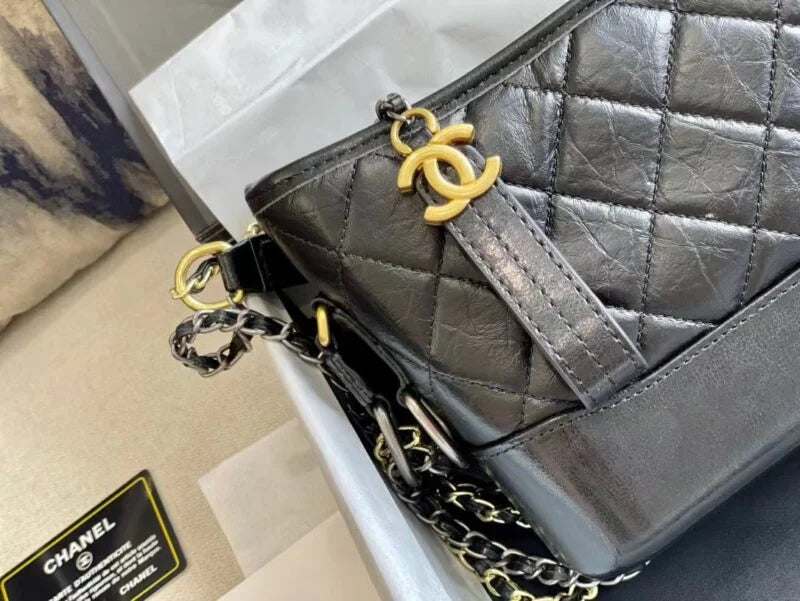 Black Small Hobo Bag P555