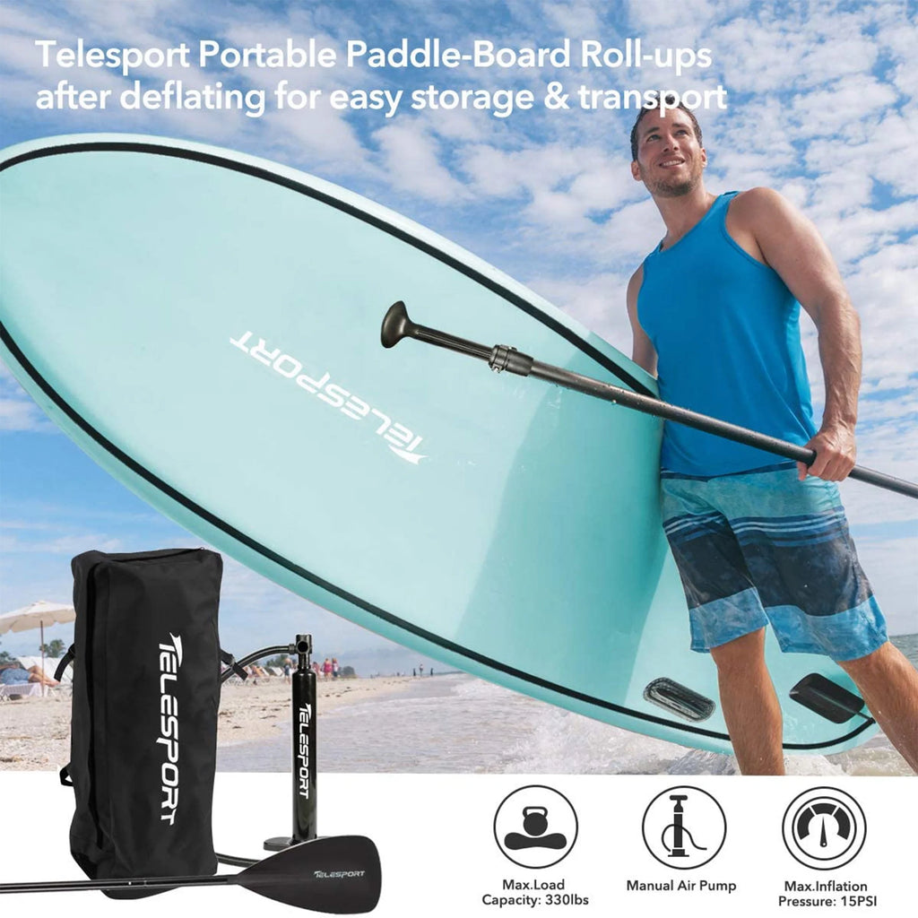 Inflatable Paddle Board with Accessories, Blue U22011