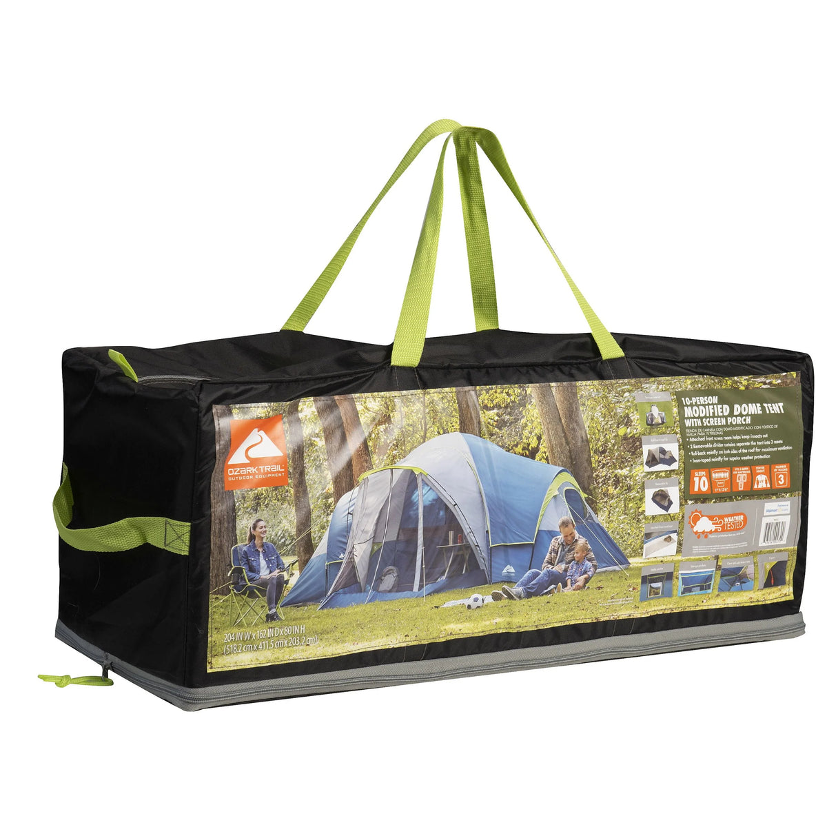 10-Person Modified Dome Tent with Screen Porch B187