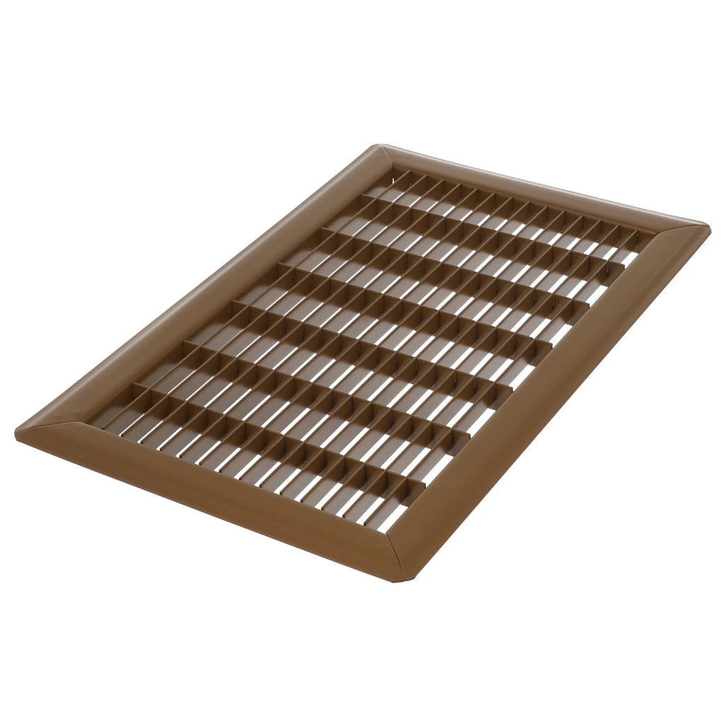 Imperial Brown Heavy Gauge Steel Floor Grille F61220
