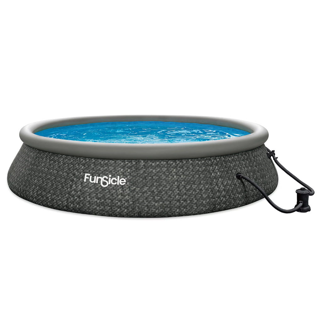 10ft x 30in Round Above Ground Pool with Cartridge Filter Pump D597